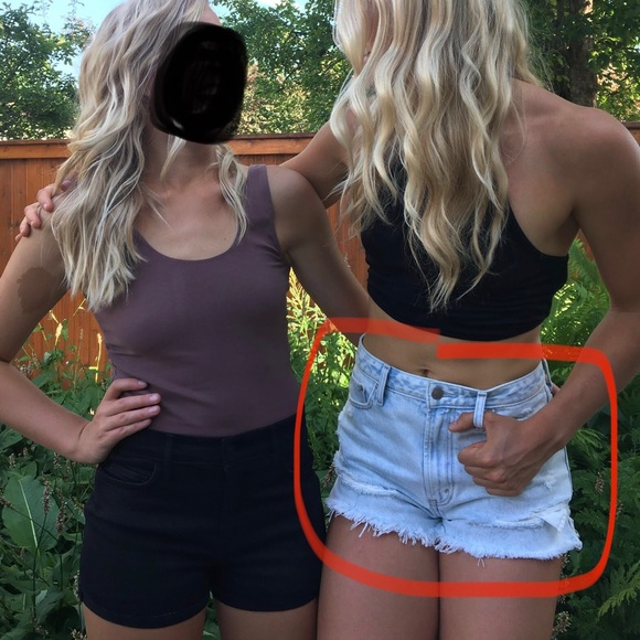 Abercrombie & Fitch Jean Shorts - Picture 3 of 3